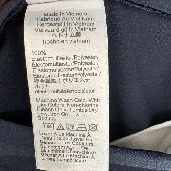 J.Crew Men's 7" Tech Shorts Size 31 Navy Outdoor Sun Protection Moisture Wicking - Picture 5 of 9